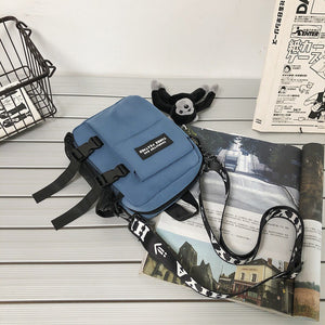 Men's Trendy Cool Nylon Shoulder Bag Casual Simple