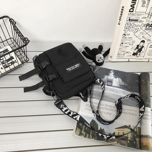 Men's Trendy Cool Nylon Shoulder Bag Casual Simple