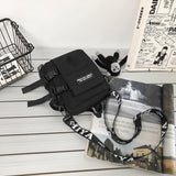 Men's Trendy Cool Nylon Shoulder Bag Casual Simple