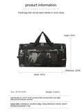 Multifunctional Large Capacity Camouflage Luggage Bag