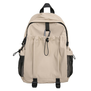 Lightweight Backpack Waterproof Multi-pocket Unisex Style Men And Women