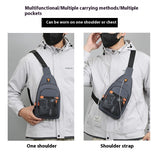 Waterproof Lightweight Multi-layer Multicolor Minimalism Crossbody Bag Waist Bag