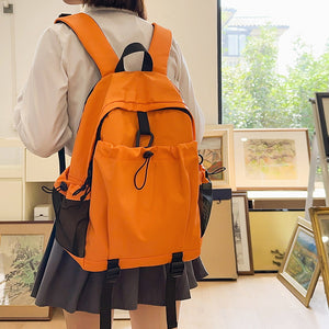 Lightweight Backpack Waterproof Multi-pocket Unisex Style Men And Women