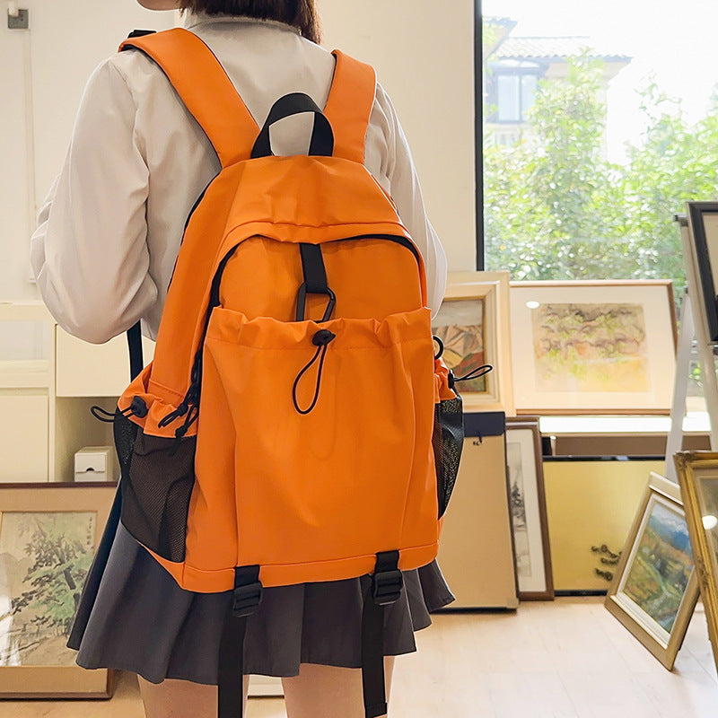 Lightweight Backpack Waterproof Multi-pocket Unisex Style Men And Women
