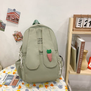 Girl Female Cartoon Anmie Bunny Ear Bagpack Women