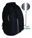 Backpack Unisex Resistant Black School Walk Hiking