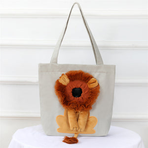 Showable Lion Cub Shoulder Bag