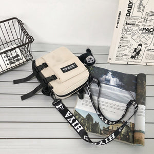Men's Trendy Cool Nylon Shoulder Bag Casual Simple