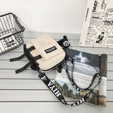 Men's Trendy Cool Nylon Shoulder Bag Casual Simple