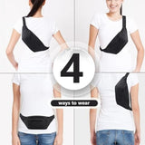 Men's and Women's Crossbody Travel Walking Running Cycling Belt Bag