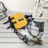Men's Trendy Cool Nylon Shoulder Bag Casual Simple