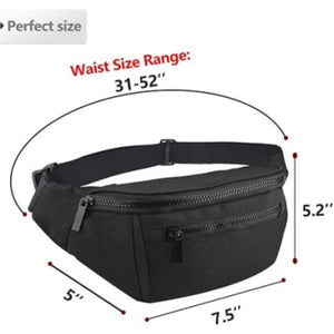 Men's and Women's Crossbody Travel Walking Running Cycling Belt Bag